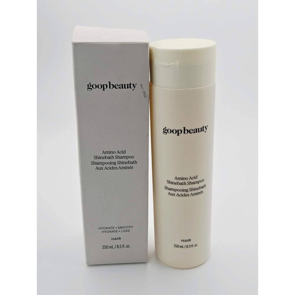 Goop Beauty Amino Acid Shinebath Shampoo Hydrate + Smooth 250ml 8.5 fl oz NEW